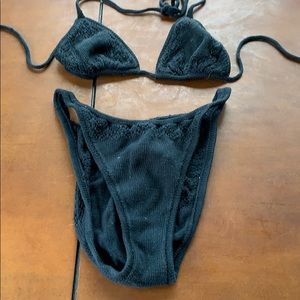 Black Bikini. Size medium.